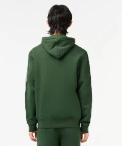 Lacoste Sweatshirts-Men'S Classic Fit Zipped Jogger Hoodie With Brand Stripes