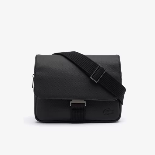 Lacoste Vertical Bags-Men'S Classic Ipad Pocket Flap Close Bag