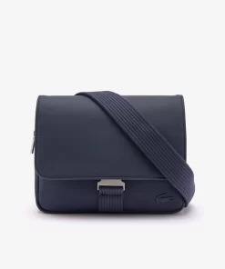 Lacoste Vertical Bags-Men'S Classic Ipad Pocket Flap Close Bag