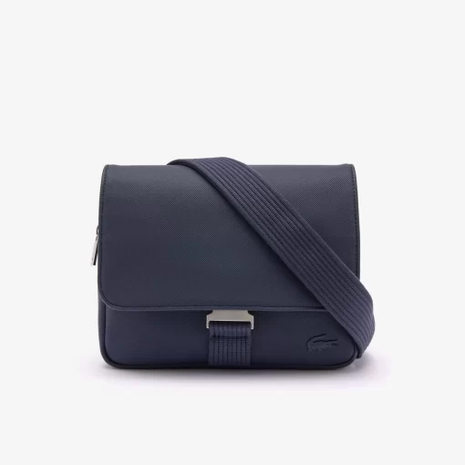 Lacoste Vertical Bags-Men'S Classic Ipad Pocket Flap Close Bag