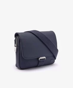 Lacoste Vertical Bags-Men'S Classic Ipad Pocket Flap Close Bag