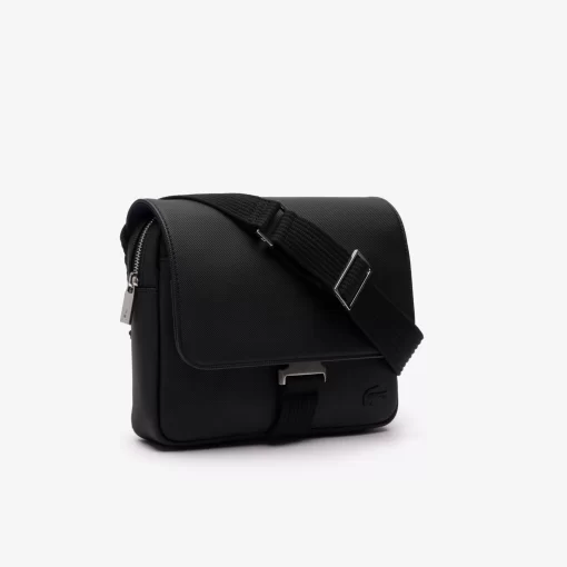 Lacoste Vertical Bags-Men'S Classic Ipad Pocket Flap Close Bag