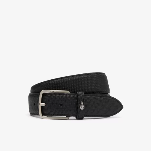 Lacoste Belts-Men'S Classic Pique Effect Canvas Belt