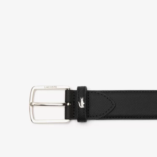 Lacoste Belts-Men'S Classic Pique Effect Canvas Belt