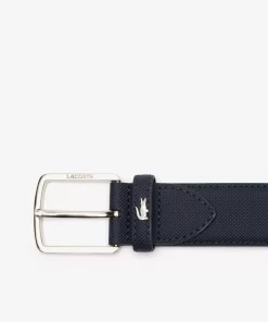 Lacoste Belts-Men'S Classic Pique Effect Canvas Belt