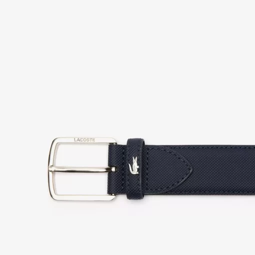 Lacoste Belts-Men'S Classic Pique Effect Canvas Belt