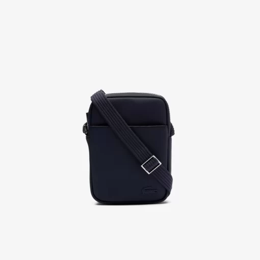 Lacoste Vertical Bags-Men'S Classic Pique Effect Vertical Satchel