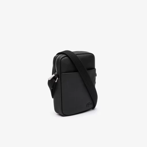 Lacoste Vertical Bags-Men'S Classic Pique Effect Vertical Satchel