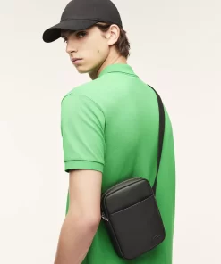 Lacoste Vertical Bags-Men'S Classic Pique Effect Vertical Satchel