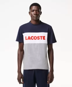 Lacoste Underwear & Lounge Wear-Men'S Colourblock Stretch Cotton Long Pyjama Set