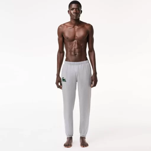 Lacoste Underwear & Lounge Wear-Men'S Cotton Fleece Blend Indoor Joggers