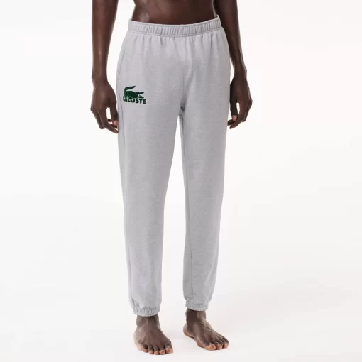 Lacoste Underwear & Lounge Wear-Men'S Cotton Fleece Blend Indoor Joggers