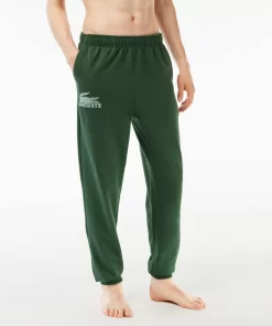 Lacoste Underwear & Lounge Wear-Men'S Cotton Fleece Blend Indoor Joggers