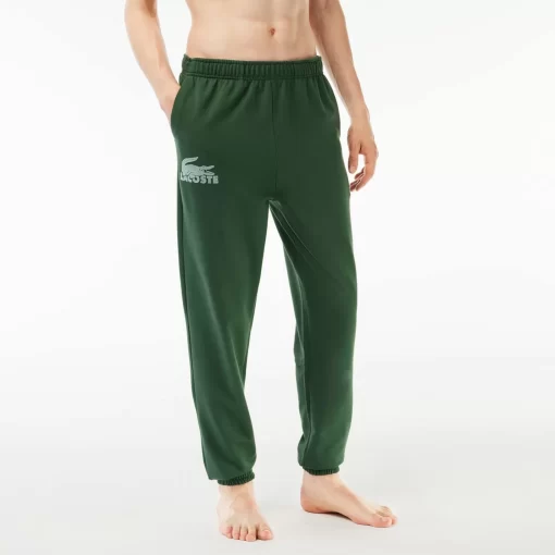 Lacoste Underwear & Lounge Wear-Men'S Cotton Fleece Blend Indoor Joggers