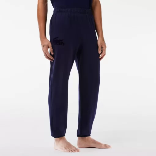 Lacoste Underwear & Lounge Wear-Men'S Cotton Fleece Blend Indoor Joggers