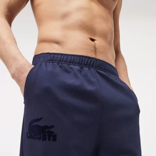 Lacoste Underwear & Lounge Wear-Men'S Cotton Fleece Blend Indoor Joggers