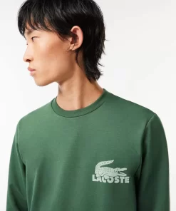 Lacoste Underwear & Lounge Wear-Men'S Cotton Fleece Indoor Sweatshirt