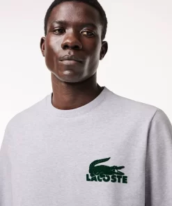 Lacoste Underwear & Lounge Wear-Men'S Cotton Fleece Indoor Sweatshirt