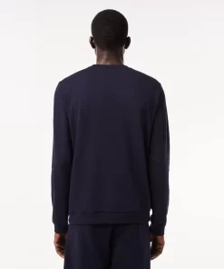 Lacoste Underwear & Lounge Wear-Men'S Cotton Fleece Indoor Sweatshirt