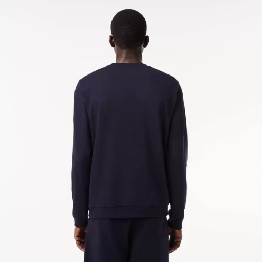 Lacoste Underwear & Lounge Wear-Men'S Cotton Fleece Indoor Sweatshirt