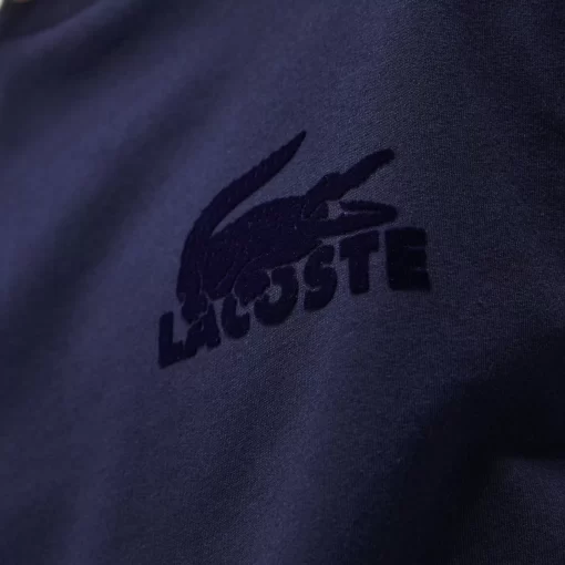 Lacoste Underwear & Lounge Wear-Men'S Cotton Fleece Indoor Sweatshirt