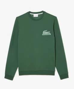 Lacoste Underwear & Lounge Wear-Men'S Cotton Fleece Indoor Sweatshirt