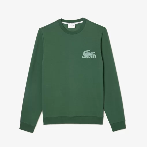 Lacoste Underwear & Lounge Wear-Men'S Cotton Fleece Indoor Sweatshirt