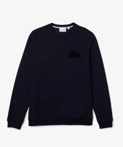 Lacoste Underwear & Lounge Wear-Men'S Cotton Fleece Indoor Sweatshirt