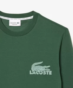 Lacoste Underwear & Lounge Wear-Men'S Cotton Fleece Indoor Sweatshirt