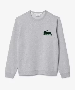 Lacoste Underwear & Lounge Wear-Men'S Cotton Fleece Indoor Sweatshirt