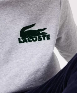 Lacoste Underwear & Lounge Wear-Men'S Cotton Fleece Indoor Sweatshirt