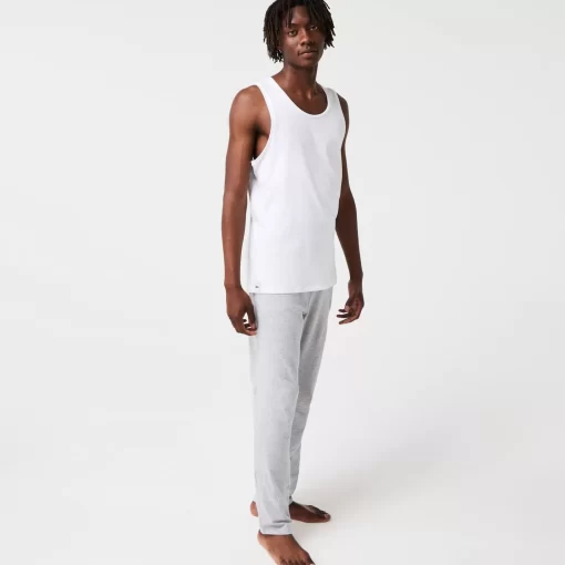 Lacoste Underwear & Lounge Wear-Men'S Cotton Tank Top 3-Pack