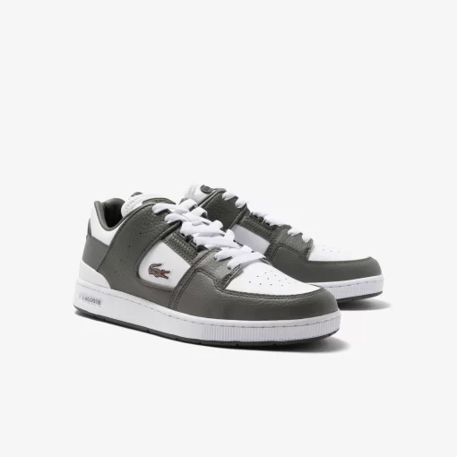 Lacoste Sneakers-Men'S Court Cage Leather Eyelet Trainers