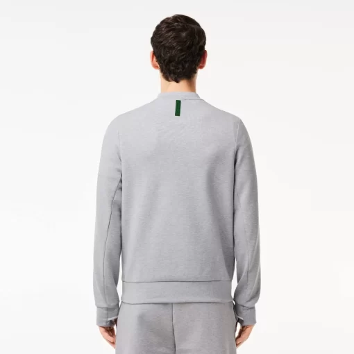 Lacoste Sweatshirts-Men'S Crew Neck Kangaroo Pocket Cotton Blend Jogger Sweatshirt