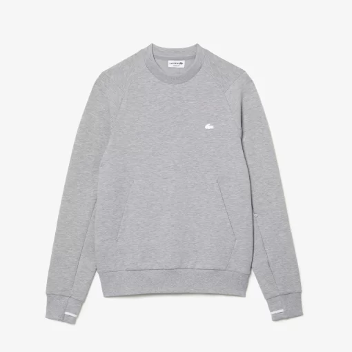 Lacoste Sweatshirts-Men'S Crew Neck Kangaroo Pocket Cotton Blend Jogger Sweatshirt