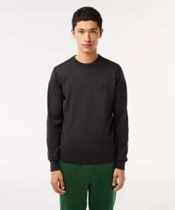 Lacoste Knitwear-Men'S Crew Neck Merino Wool Sweater