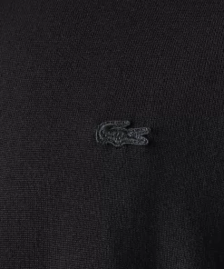 Lacoste Knitwear-Men'S Crew Neck Merino Wool Sweater