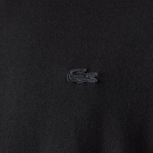 Lacoste Knitwear-Men'S Crew Neck Merino Wool Sweater