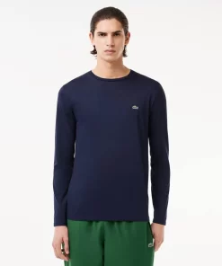 Lacoste T-Shirts-Men'S Crew Neck Pima Cotton Jersey T-Shirt