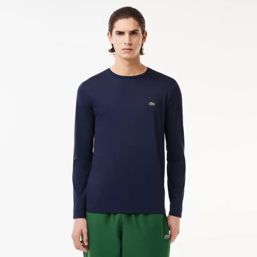 Lacoste T-Shirts-Men'S Crew Neck Pima Cotton Jersey T-Shirt