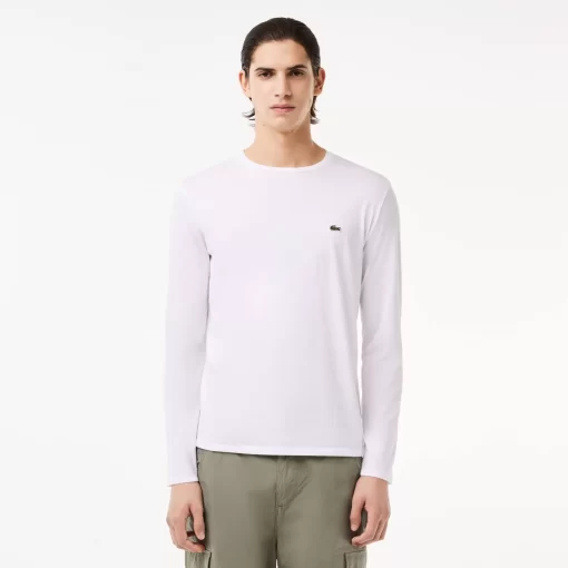 Lacoste T-Shirts-Men'S Crew Neck Pima Cotton Jersey T-Shirt