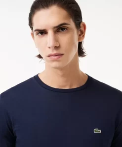 Lacoste T-Shirts-Men'S Crew Neck Pima Cotton Jersey T-Shirt