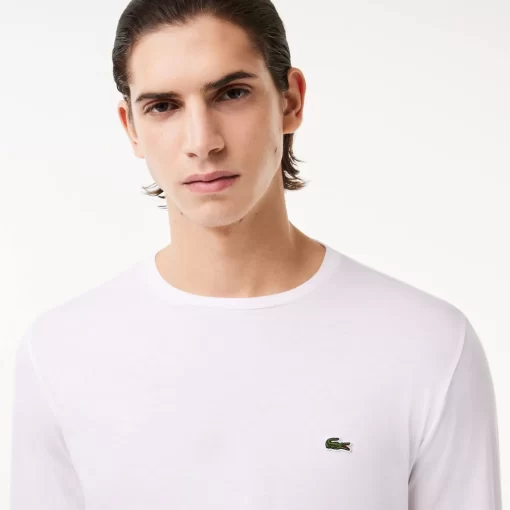 Lacoste T-Shirts-Men'S Crew Neck Pima Cotton Jersey T-Shirt