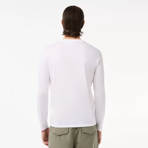 Lacoste T-Shirts-Men'S Crew Neck Pima Cotton Jersey T-Shirt