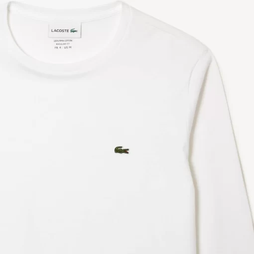 Lacoste T-Shirts-Men'S Crew Neck Pima Cotton Jersey T-Shirt