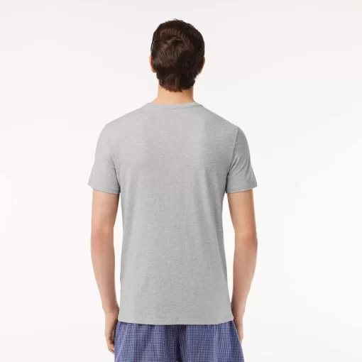 Lacoste Underwear & Lounge Wear-Men'S Crew Neck Plain Cotton T-Shirt Three-Pack