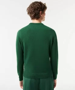 Lacoste Knitwear-Men'S Crew Neck Wool Sweater