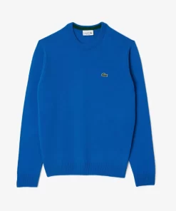 Lacoste Knitwear-Men'S Crew Neck Wool Sweater