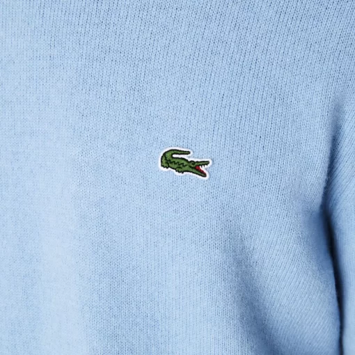 Lacoste Knitwear-Men'S Crew Neck Wool Sweater