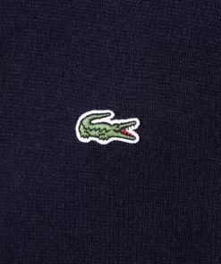 Lacoste Knitwear-Men'S Crew Neck Wool Sweater